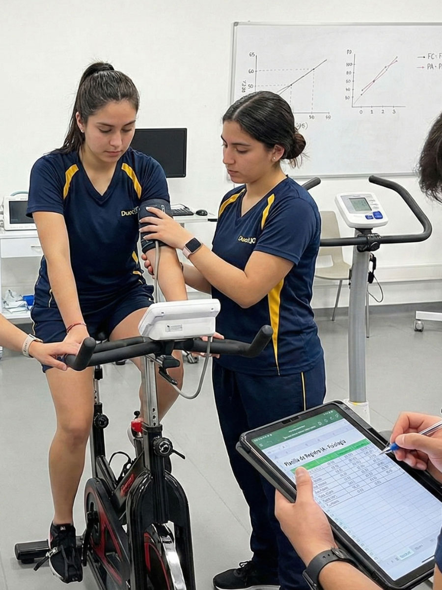 Laboratorios prácticos de fisiología del ejercicio